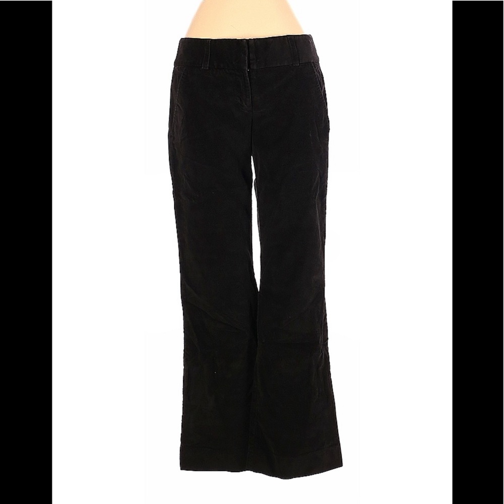 Vintage The Limited Drew Fit black dress cord trousers Size 2